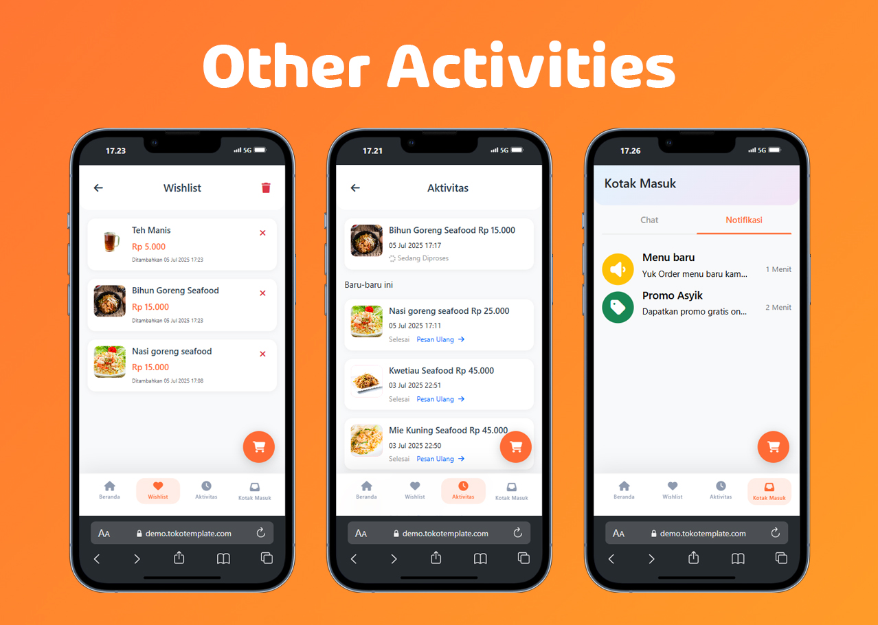 Other Activities - QuickOrder Restaurant System